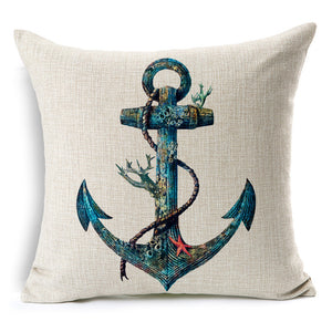 Nautical Cotton Cushion