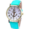 Watch Leather Anchor Women