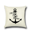 Nautical Style Cushion Cover