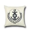 Nautical Style Cushion Cover